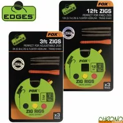 Bas De Ligne Fox Edges Zig 12lbs (par 3)