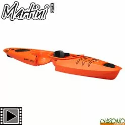 Point 65°N Kayak Point 65°N Martini GTX Solo Sit-On-Top Modulable Orange 1 Place