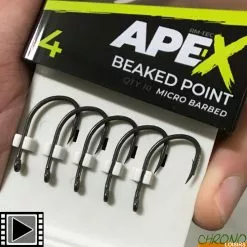 Hameçon RidgeMonkey Ape-X Beaked Point (par 10)