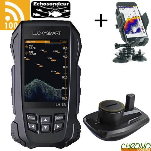 Sondeur Lucky Smart Screen Pro + Support Ecran