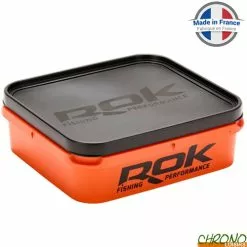 Rok Fishing Boite Hermétique ROK Square Box XL Orange 6L