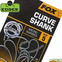 Hameçon Fox Edges Armapoint Curve Shank (par 10)