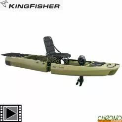 Point 65°N Kayak Point 65°N KingFisher Mer Solo Modulable Vert Armée 1 Place