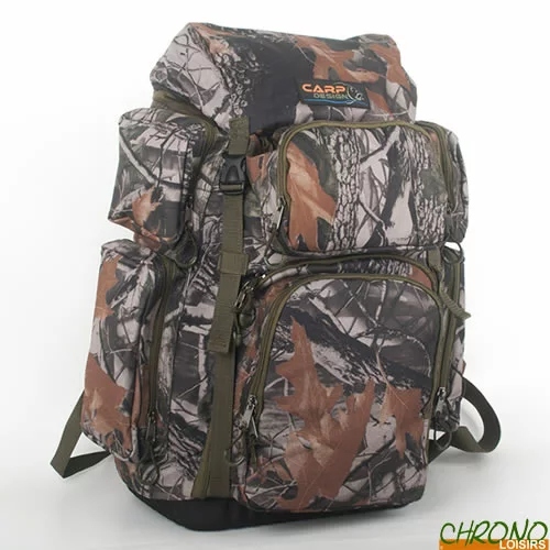 Sac à Dos Carp Design Camo Line Coqué 60L