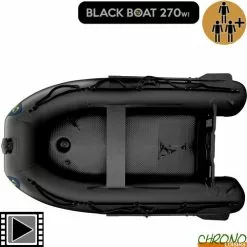 Bateau Gonflable Carp Spirit Black Boat 270WI Plancher Air