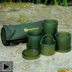 Trousse à Booster RidgeMonkey Modular Hookbait Pots Vert