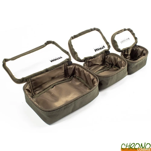 Nash Tackle Trousse Ă Accessoires Nash Pouch Set (les 3)