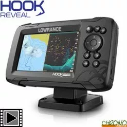 Sondeur GPS Lowrance Hook Reveal 5 Sonde TA 83/200 HDI