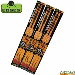 Bas De Ligne Fox Edges Curve Short Camotex Semi Stiff (par 2)