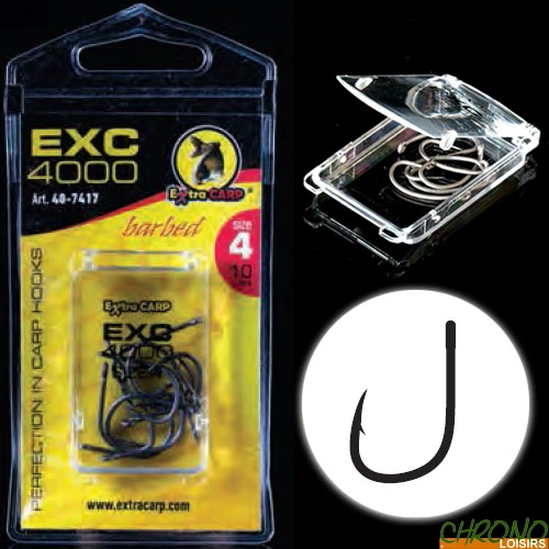 Hameçon Extra Carp EXC 4000 (par 10)