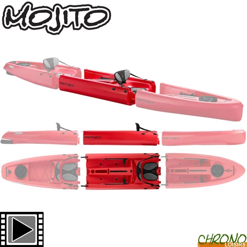 Point 65°N Kayak Point 65°N Mojito Section Supplémentaire Rouge