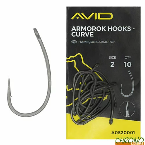 Hameçon Avid Carp Armorok Curve (par 10)